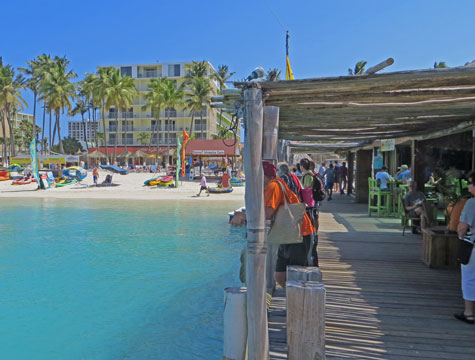 Palm Beach Pier, Aruba