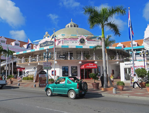 Royal Plaza Mall in Oranjestad Aruba